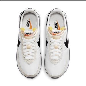 Nike Waffle Trainer 2 white womens sneakers